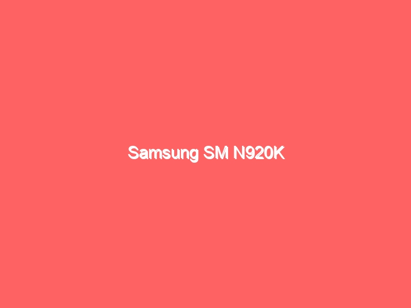 samsung n920k